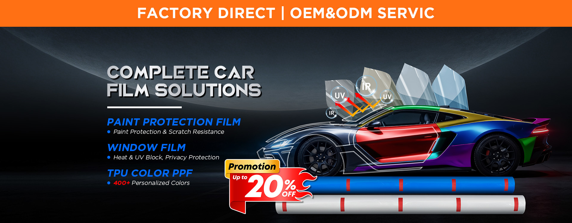 kualitas film pelindung cat mobil pabrik